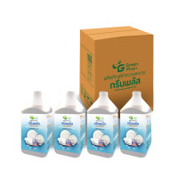 ราคา GREEN PLUS น้ำยาล้างจาน สูตรวีเซฟ ไร้สีไร้กลิ่น ยกลัง (3,800 มล.x4) (YB05436)
