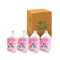 ราคา GREEN PLUS น้ำยาปรับผ้านุ่ม สีชมพู ขนาดยกลัง แกลลอน 3,800 มล. x 4 (YB05642)
