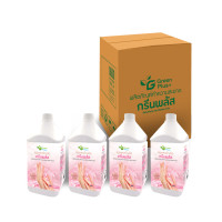 ราคา GREEN PLUS สบู่เหลวล้างมือ สูตรใส กลิ่นเอเชี่ยนโรส สีชมพู ยกลัง (3,800 มล.x4) (YB06414)