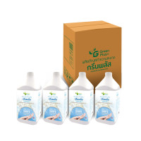 ราคา GREEN PLUS สบู่เหลวล้างมือ สูตรขาวมุก ขนาดยกลัง (แกลลอน 3,800 มล.x4) (YB06603)