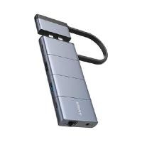ราคา ANKER POWEREXPAND USB-C HUB (9-IN-2) รุ่น AK374 4K HDMI 10GBPS 100W FOR MACBOOK (YB07004)