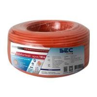 ราคา BEC สายไฟ Solar DC สำหรับโซล่าเซลล์ H1Z2Z2 PV 1x6.0 MM2 รุ่น BEC-H1Z2Z2-6-RE-100M สีแดง ขนาด 100 เมตร (YB07047)
