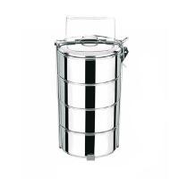 ราคา RRS ปิ่นโตสแตนเลส มีหูหิ้ว ขนาด 14 ซม. 4 ชั้น (YB07629)