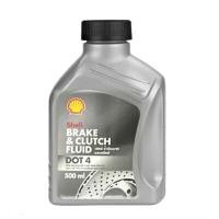 ราคา SHELL น้ำมันเบรคและคลัทช์ รุ่น BRAKE AND CLUTCH FLUID DOT4 ขนาด 0.5 ลิตร 90-04-213 (YB07778)