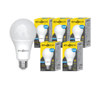 ราคา ENRICH หลอดไฟ LED BULB 20W ECO LIFE แพ็ค 5หลอด แสงขาว (Daylight) 6500K (YB10515)