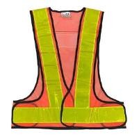 ราคา BEST ONE เสื้อกั๊กสะท้อนแสงทรงวี ผ้าตาข่าย ขนาด 23 นิ้ว (YB12760)