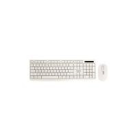 ราคา NUBWO คีย์บอร์ดและเมาส์ไร้สาย รุ่น NKM-625 VIRGO สีขาว (YB13793)