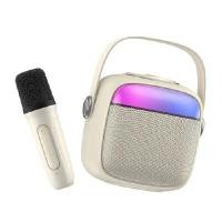 ราคา ลำโพงคาราโอเกะ พร้อมไมค์ไร้สาย 5 วัตต์ รุ่น ACOME A9 สีขาว ขนาดพกพา (YB16436)