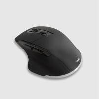 ราคา BEWELL เมาส์ไร้สายกึ่งแนวตั้ง แบบใส่ถ่าน สีดำ (YB17549)