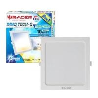 ราคา โคมดาวน์ไลท์หน้าเหลี่ยม 4 นิ้ว LED 10W Tri-Color RACER รุ่น INNO TECH-Q10W-Tri สีขาว (YB24642)
