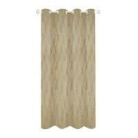 ราคา KASSA HOME ผ้าม่านตาไก่ สำหรับประตู รุ่น AURORA สีทอง ขนาด 140x220 ซม. (YB24959)