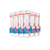 ราคา DENTALPRO แปรงสีฟันกันเหงือกร่น รุ่น DTPOTD170002 สีชมพู แพ็ค 6 ชิ้น (YB27816)