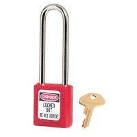 ราคา MASTER LOCK แม่กุญแจ Thermoplastic รุ่น 410LT สีแดง ห่วงยาว 3 นิ้ว (YB27869)