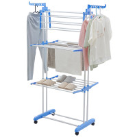 ราคา THAI SUN SPORT ราวตากผ้าพับได้ คละสี รุ่น SH0140 ขนาด 76x75x175 ซม (YB32007)