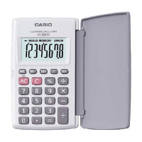 ราคา CASIO เครื่องคิดเลข รุ่น HL-820LV-WE-W-DH สีขาว ขนาดพกพา (YB33242)