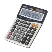 ราคา DELI เครื่องคิดเลข รุ่น E1629 สีเงินทอง (YB34098)