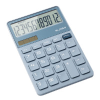 ราคา DELI เครื่องคิดเลข รุ่น NS042 สีฟ้า (YB34129)