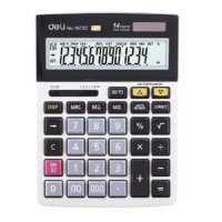ราคา DELI เครื่องคิดเลข รุ่น E1672C สีเงิน (YB35017)
