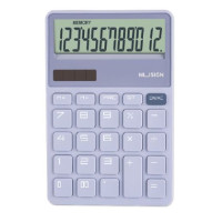 ราคา DELI เครื่องคิดเลข รุ่น NS042 สีม่วง (YB35009)