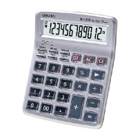 ราคา DELI เครื่องคิดเลข รุ่น 1512 สีเงิน (YB40974)