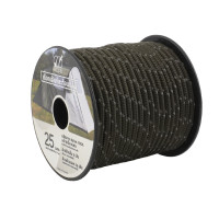 ราคา ECSAI เชือกเต้นท์สะท้อนแสง สีเขียวเข้ม ยาว 25 เมตร (YB44344)