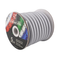 ราคา ecsai สายรัดยางยืดคุณภาพดี แบบม้วน สีเทา ขนาด 10 มม. (YB44403)