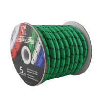 ราคา ECSAI สายรัดยางยืดแบบม้วน สีเขียว-ดำ ขนาด 10 มม. (YB44478)