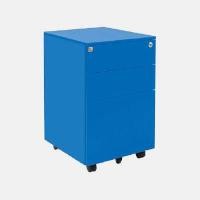 ราคา TAIYO ตู้ลิ้นชักล้อเลื่อน รุ่น YPD-63 สี น้ำเงิน ขนาด 39x50x60 ซม. (YB45356)