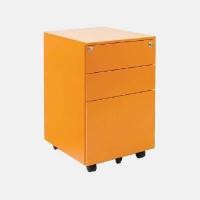 ราคา TAIYO ตู้ลิ้นชักล้อเลื่อน รุ่น YPD-63 สีส้ม ขนาด 39x50x60 ซม. (YB45358)