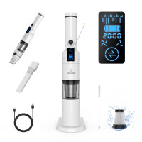 ราคา HOOVER เครื่องดูดฝุ่นในรถไร้สายหน้าจอสี LED ดูดแรง 13000PA น้ำหนักเบา (YB50541)