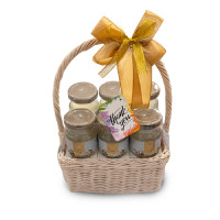 ราคา WHITE GOLD รังนกแท้ในกระเช้า 6 ขวด 45ML สูตรน้ำตาลกรวด (YB52485)