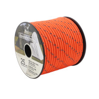 ราคา ECSAI เชือกเต้นท์สะท้อนแสง สีส้ม ขนาด 3 มม. ยาว 25 เมตร (YB57414)