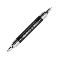 ราคา A-LINE ปากกาเมทัลลิค 2 หัว ZEYAR รุ่น ZP-1516 สีเงิน ขนาด 0.8-2.5 มม. (YB65606)