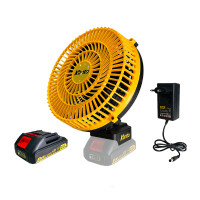 ราคา KANTO พัดลม ไร้สาย 20V รุ่น KT-POWER-FAN62 ขนาด 8 นิ้ว (YB67368)