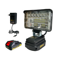 ราคา KANTO สปอร์ตไลท์ LED ไร้สาย 20V 48W รุ่น KT-POWER-LT88 (YB67378)