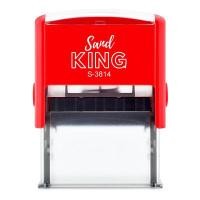ราคา SANDKING ตรายางหมึกในตัว SCANNED สีแดง ขนาด 1.4 x 3.8 ซม. (YB68454)