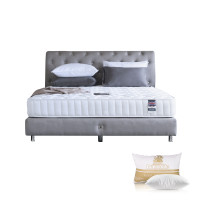 ราคา DUNLOPILLO ที่นอน รุ่น Twilight ขนาด 5 ฟุต หนา 9 นิ้ว ฟรีหมอนหนุน 2 ใบ (YB68456)