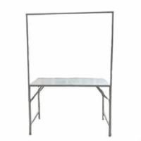 ราคา SUN โต๊ะพับเหล็กแผ่นเมทัลชีทพร้อมโครงแขวน ขนาด 75x120x75.5 ซม. (YB70439)