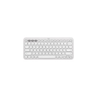 ราคา LOGITECH BLUETOOTH และ WIRELESS KEYBOARD K380S PEBBLE KEYS 2 สีขาว (YB70458)