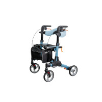 ราคา Eazy Care รถเข็นพยุงเดิน ใช้นั่งแทนเก้าอี้ พนักพิงปรับระดับได้ รุ่น Rollator Walker (YB73418)