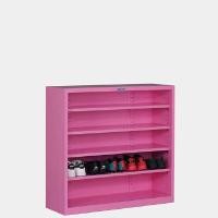 ราคา ICONIC ตู้เก็บรองเท้า รุ่น MS-3L สีชมพู ขนาด 91.7x31x88 ซม. (YB76783)