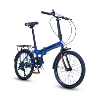 ราคา THAI SUN SPORT รถจักรยานพับล้อ รุ่น BIKE0009 สีฟ้า ขนาด 20 นิ้ว (YB78175)