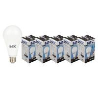 ราคา BEC หลอดไฟ LED BULB 20W ULTRA แสงขาว แพ็ค 5 หลอด (YB80177)