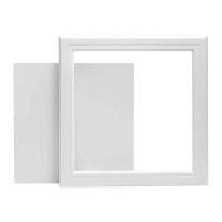 ราคา GIANT KINGKONG ช่องเซอร์วิส รุ่น SAL400 ขนาด 43.5 x 43.5 ซม. สีขาว (YB88982)