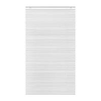 ราคา KASSA HOME มู่ลี่ PVC 1 นิ้ว รุ่น RF-M-001 ขนาด 70 x 160 ซม. สีขาว (YB89003)