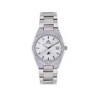 ราคา PARIS POLO CLUB นาฬิกา FONTAINEBLEAU PHILIP LUX DIAMOND DATE รุ่น PPC-DI03-WE สีขาว (YB92656)