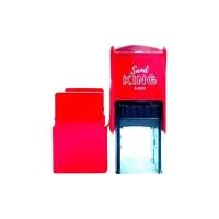 ราคา SANDKING ตรายางหมึกในตัว icon หลอดทดลอง สีแดง ขนาด 20x20 มม. (YB94918)