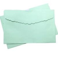 ราคา ซองใส่การ์ด กลิ่นหอม No.29 สีเขียวพาสเทล ขนาด 5x7.5 นิ้ว มัดละ 50 ซอง (YB94927)