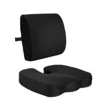 ราคา DELI เบาะรองนั่ง เบาะรองหลัง เสริมเก้าอี้ นั่งสบาย รุ่น VS750 &amp; VS751 สีดำ/สีม่วง/สีเทา (YB95164)