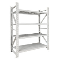 ราคา THAI SUN SPORT ชั้นวางของเหล็ก 4 ชั้น สีเทาขาว ขนาด 120x60x200 ซม. รับน้ำหนักได้ 200 กก. (YB95407)